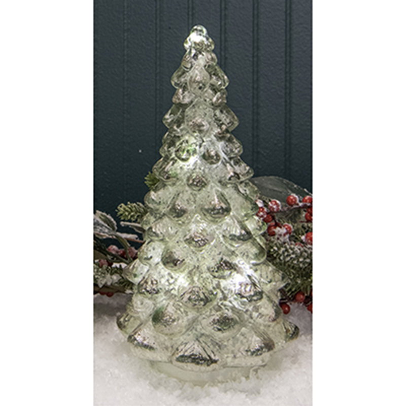 The Holiday Aisle® Glass Pine Tree with LED Lights Wayfair